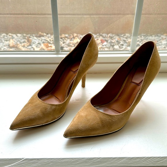 Givenchy Paris suede high heels size 10.5 - Picture 3 of 7